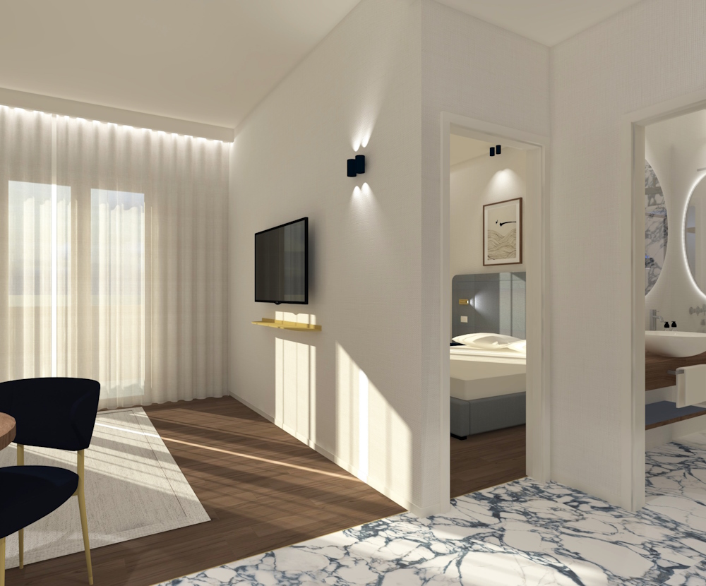 <title>Camere e Suite di design | Hotel Parioli Rimini</title>